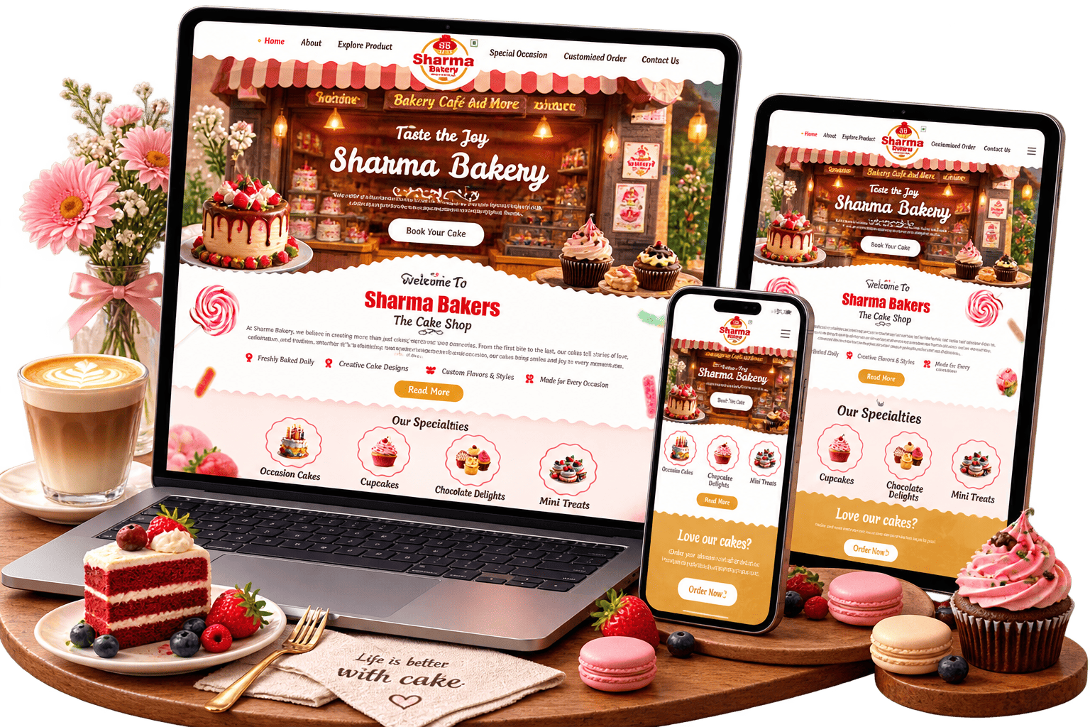 Bakery Website